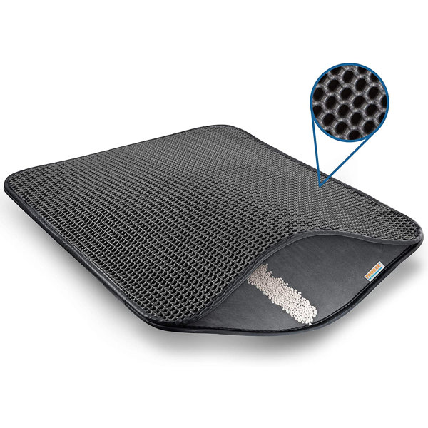 PAWBEE Rubber Litter Mat & Reviews Wayfair